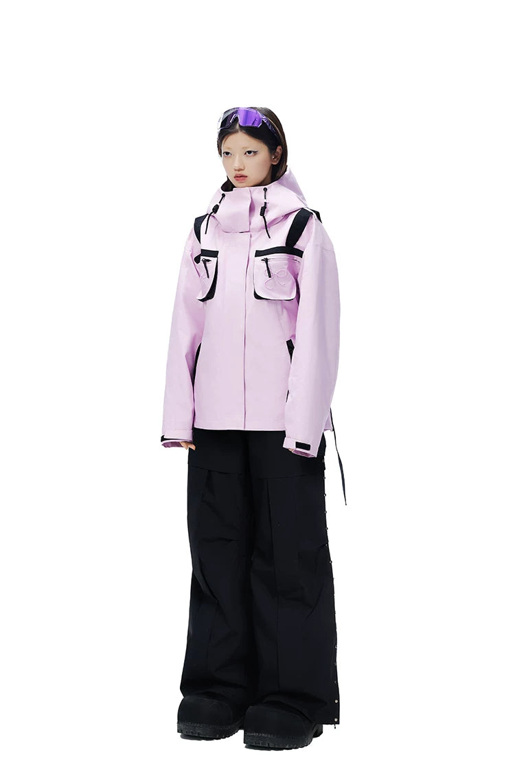 Sakura Gradient Bow Ski Jacket - Women's| BCG