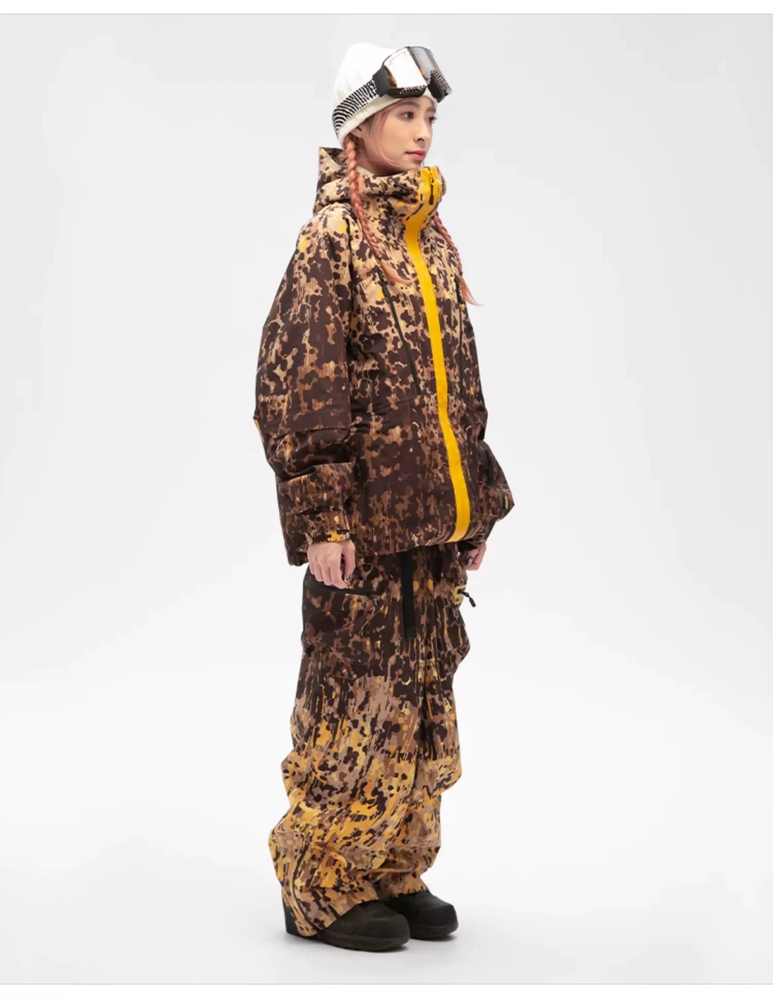 3L Tiger Camo Technical Ski Jacket – Unisex | GAINAX
