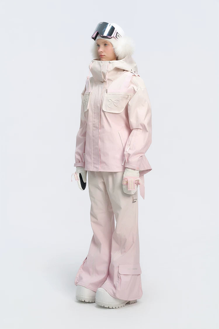 Sakura Gradient Bow Ski Pants- Women's | BCG