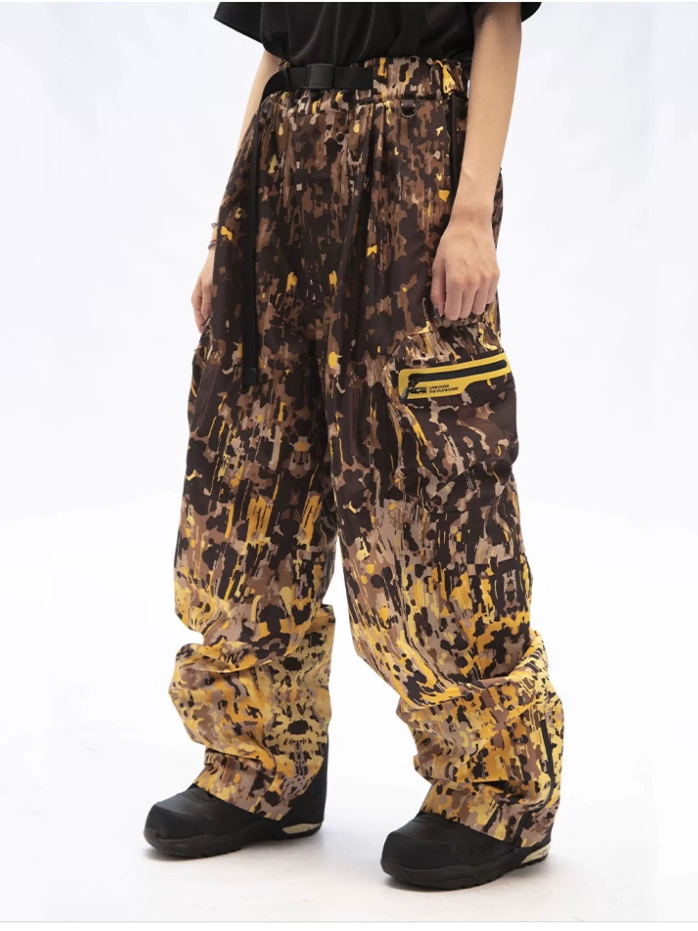 3L Waterproof Camo Ski Pants – Unisex | GAINAX
