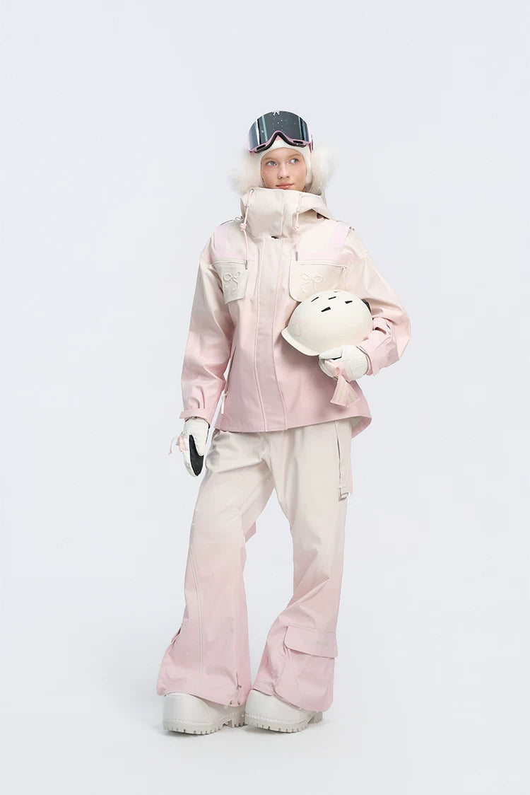 Sakura Gradient Bow Ski Pants- Women's | BCG