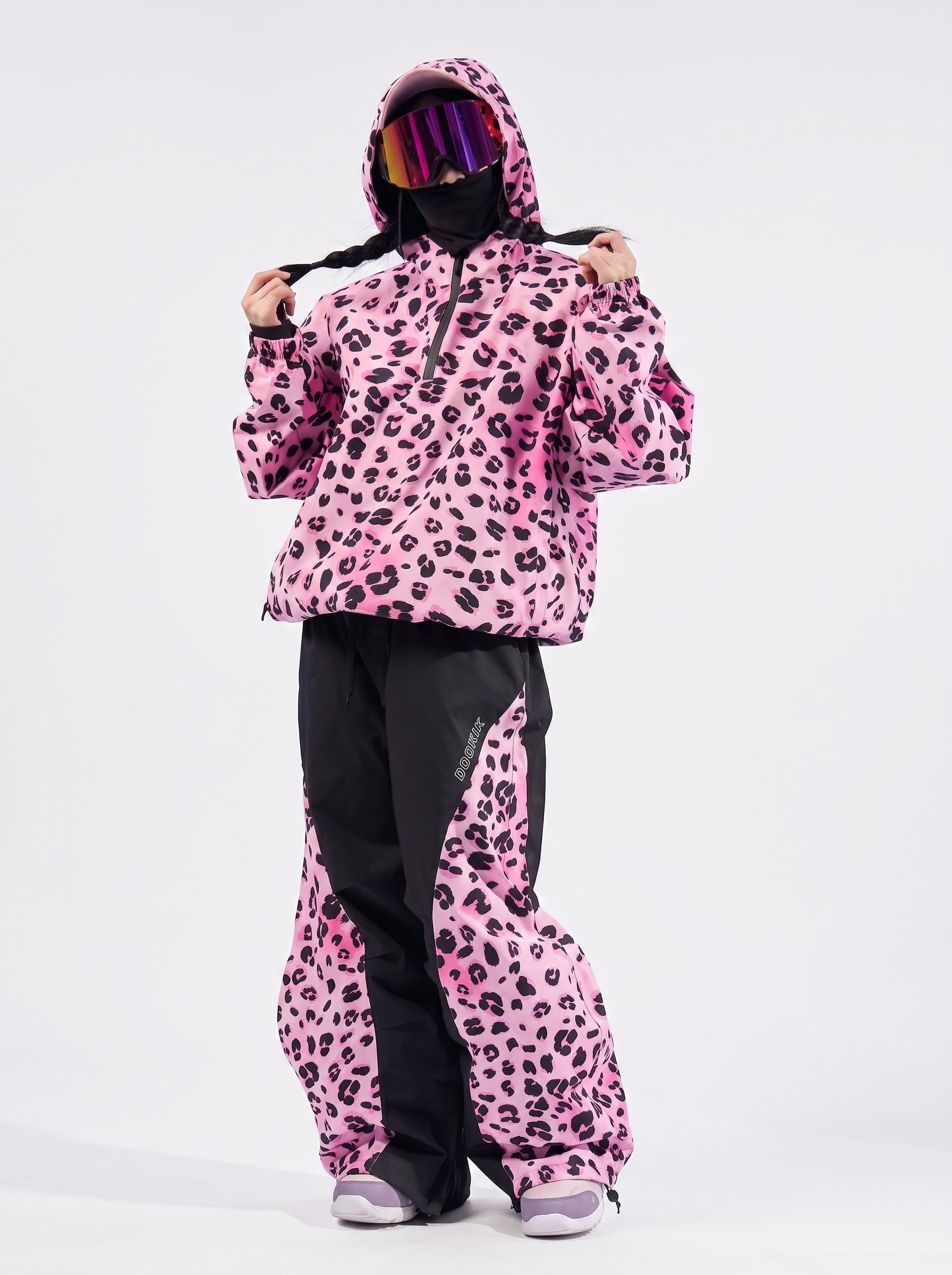 LeopardWave Pullover Ski Suit – Unisex | Doorek