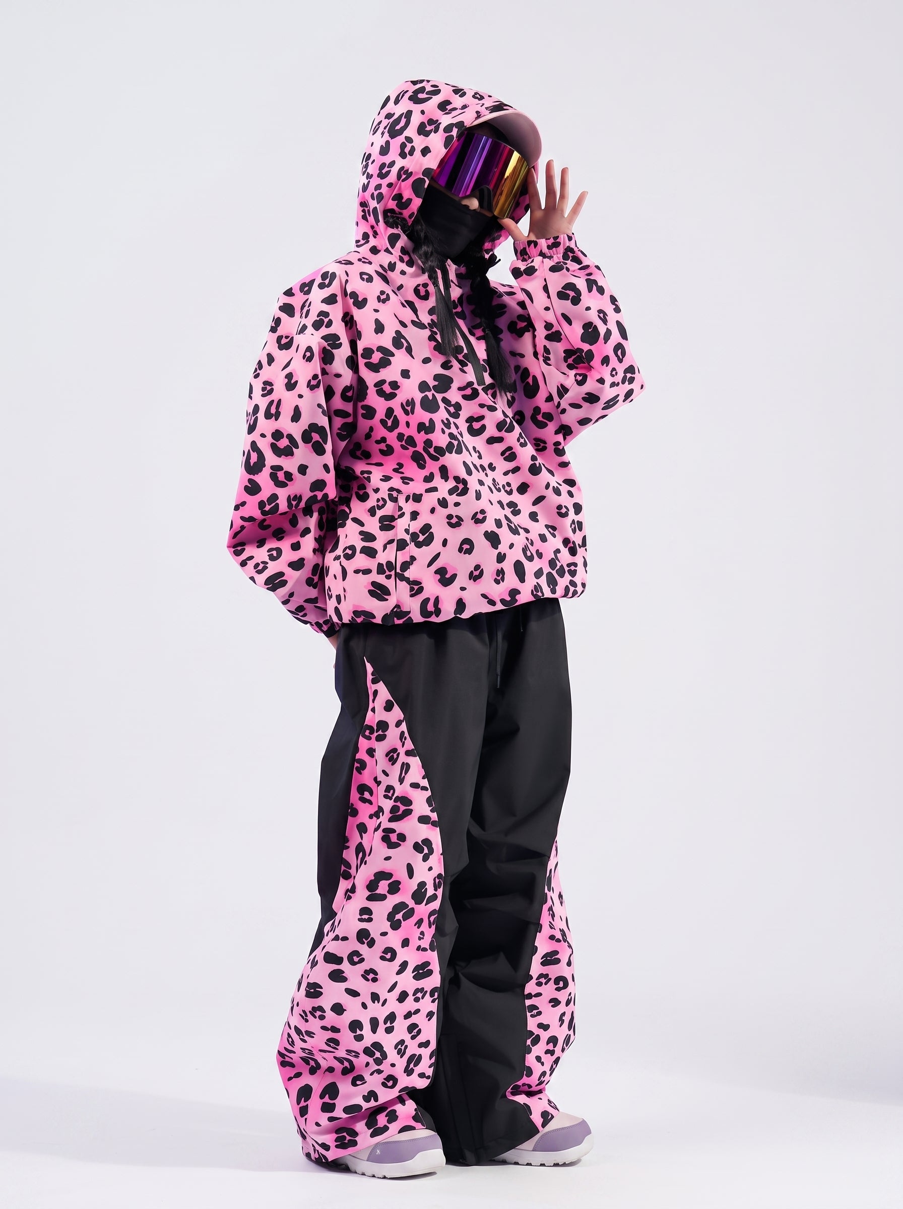 LeopardWave Pullover Ski Suit – Unisex | Doorek