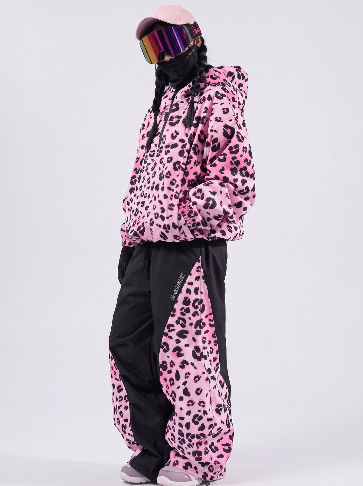 LeopardWave Pullover Ski Suit – Unisex | Doorek