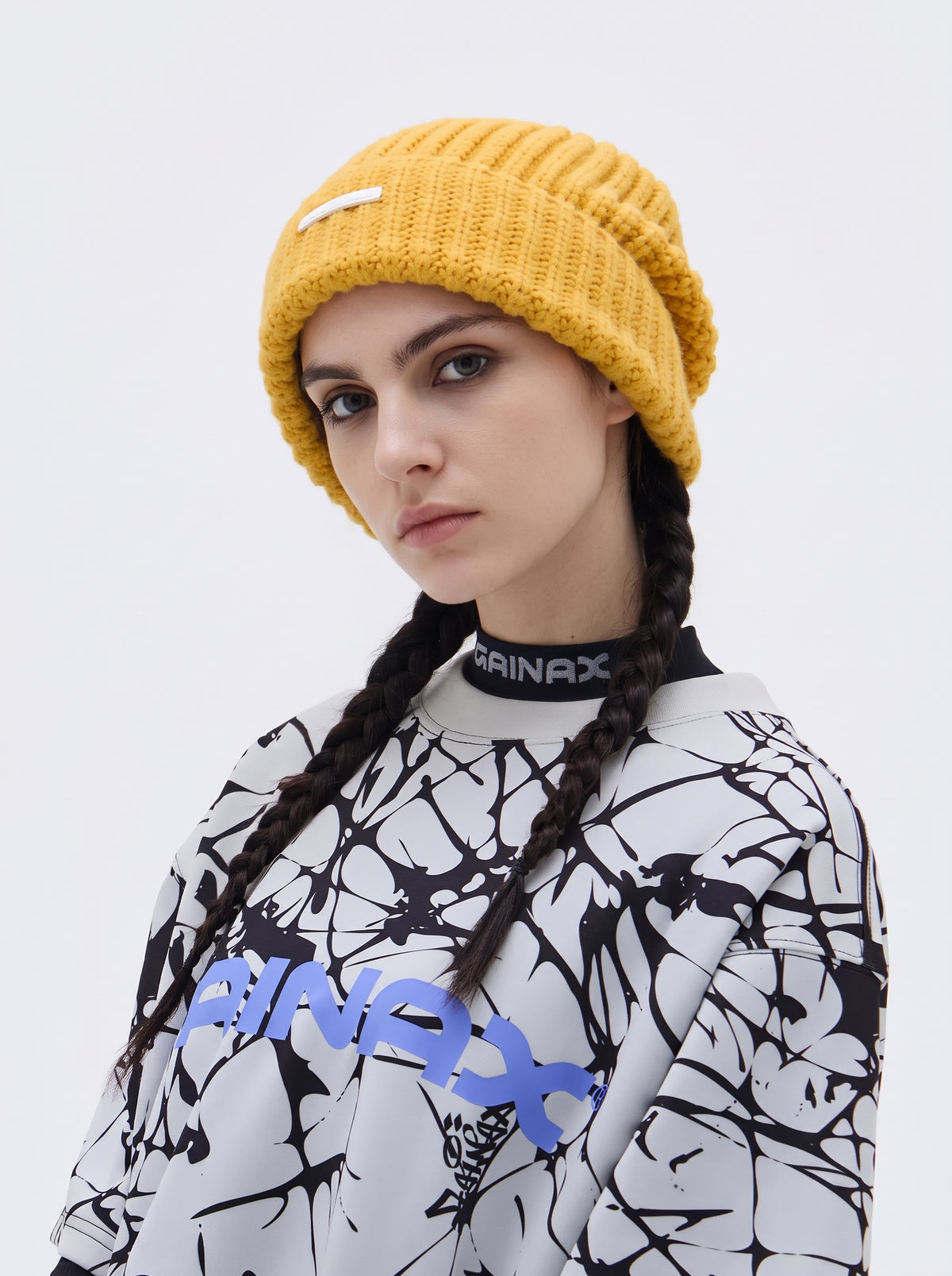 Chunky Ribbed Slouchy Knit Beanie – Unisex | GAINAX