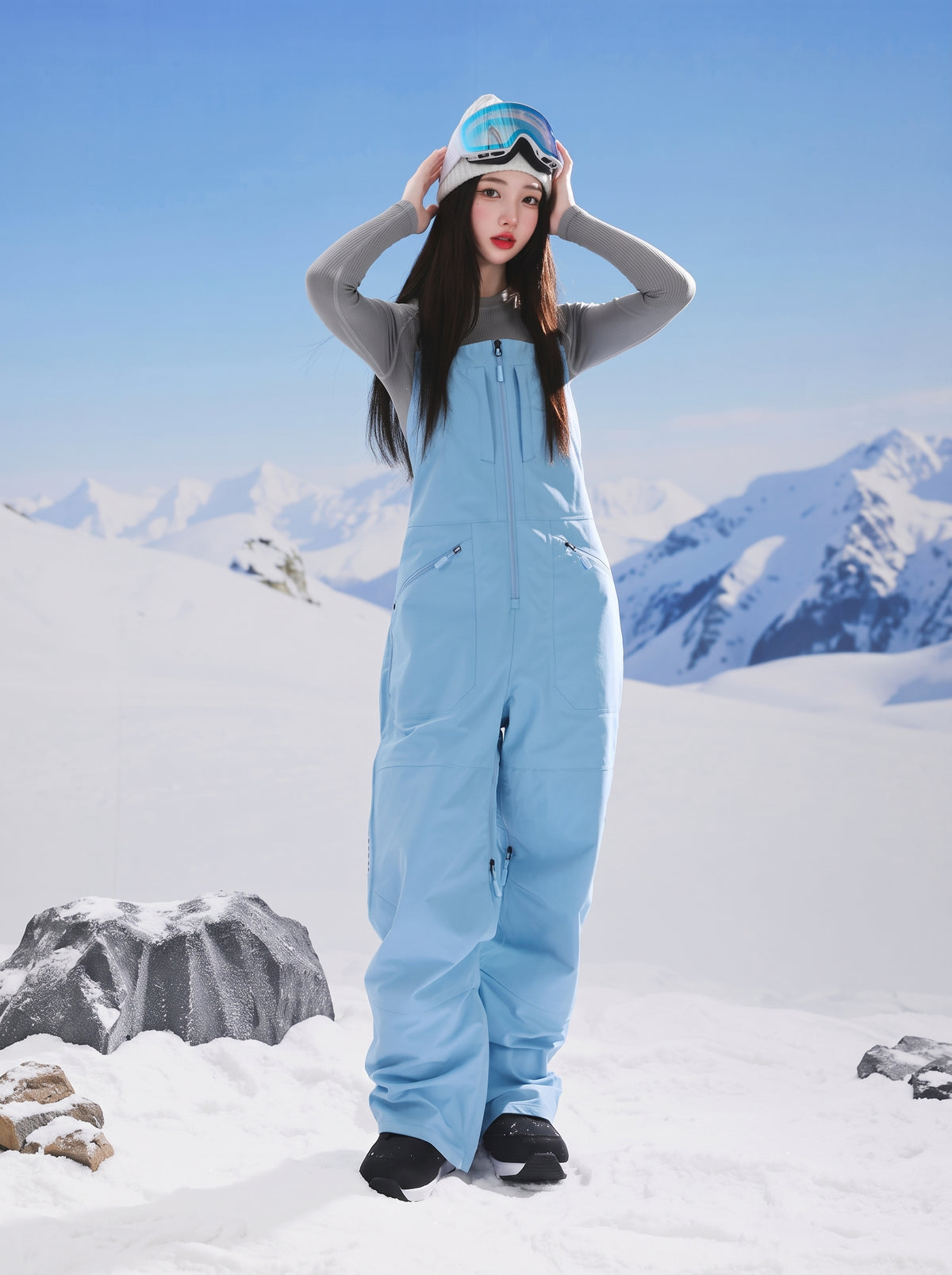 AeroFlow 3L Ski Bib Pants – Unisex | COSONE