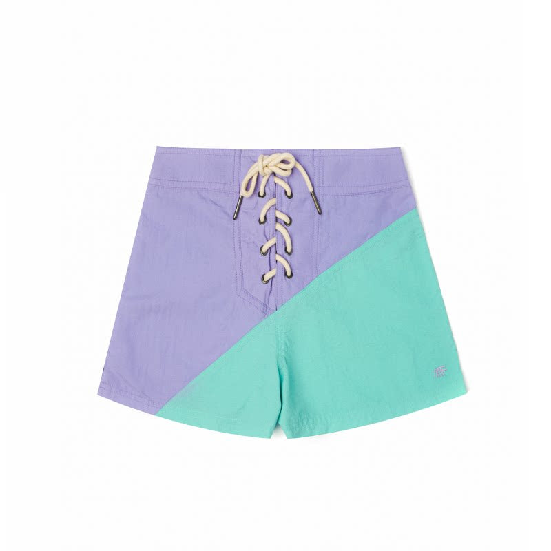 Quick-Dry Colorblock Lace-Up Surf Shorts – Women’s | MOUNTAINFEVER