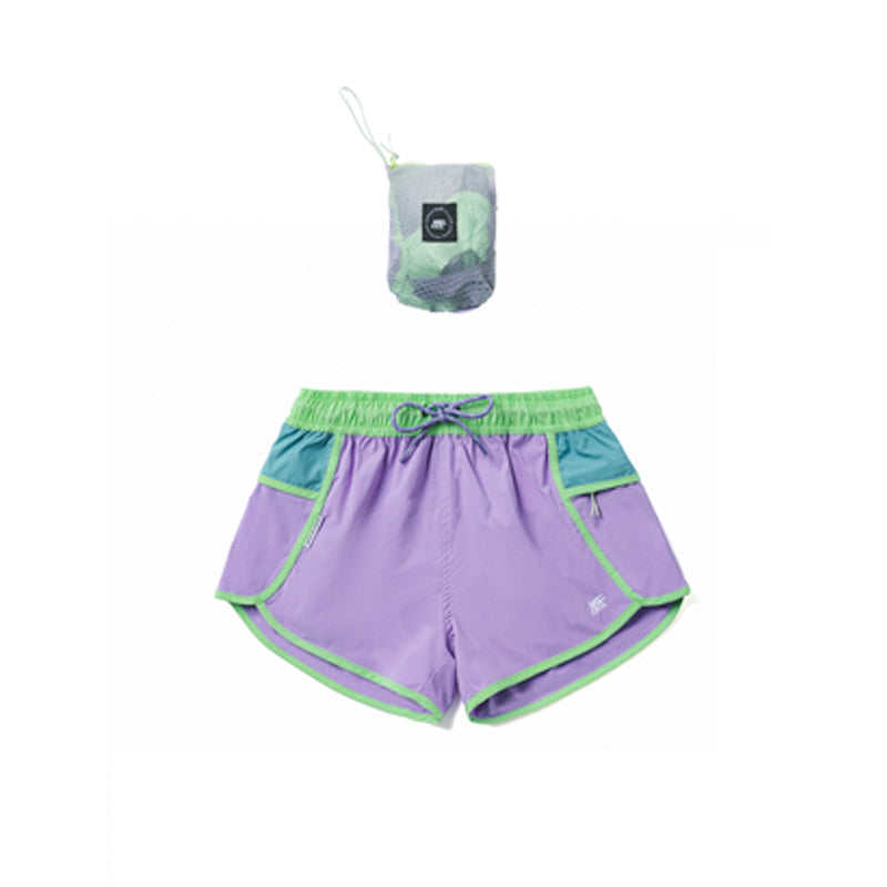 Quick-Dry Color-Block Packable Surf Shorts – Women's | MOUNTAINFEVER