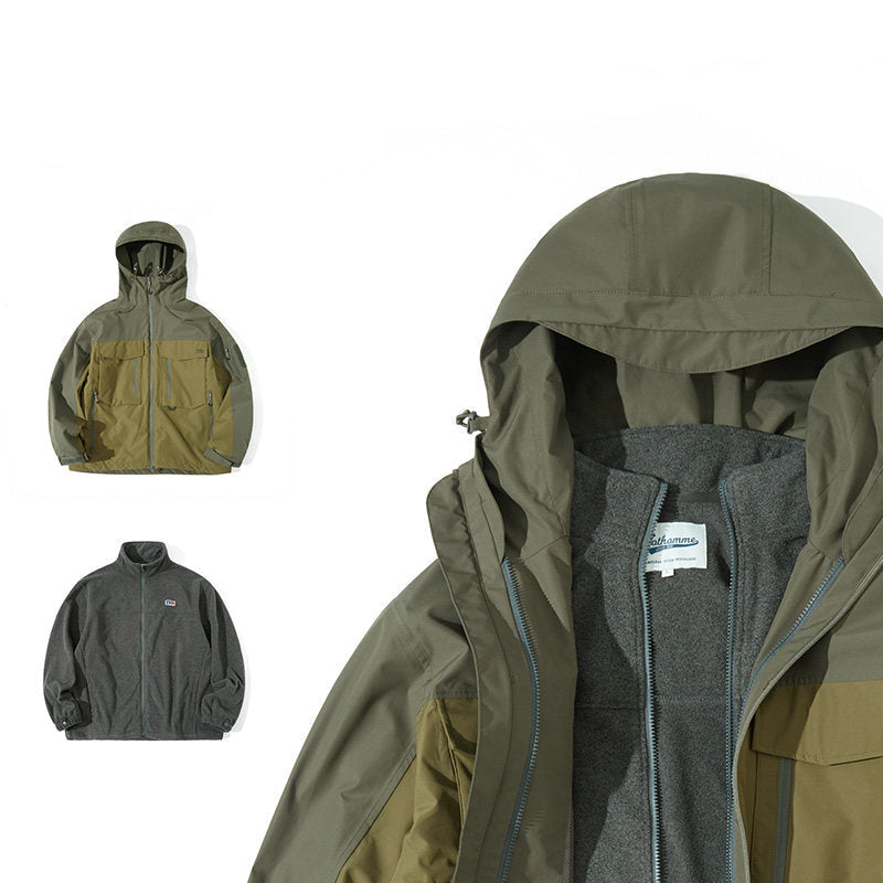 10K Waterproof Insulated 3-in-1 Hard Shell Jacket – Unisex | NOTHOMME