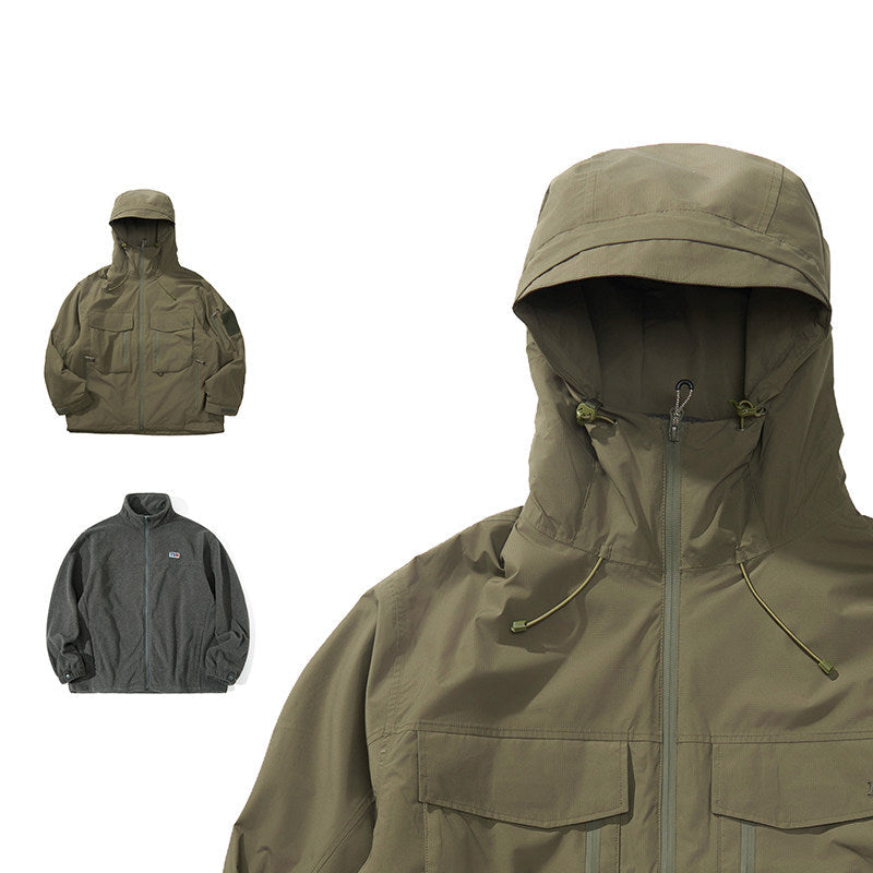 10K Waterproof Insulated 3-in-1 Hard Shell Jacket – Unisex | NOTHOMME