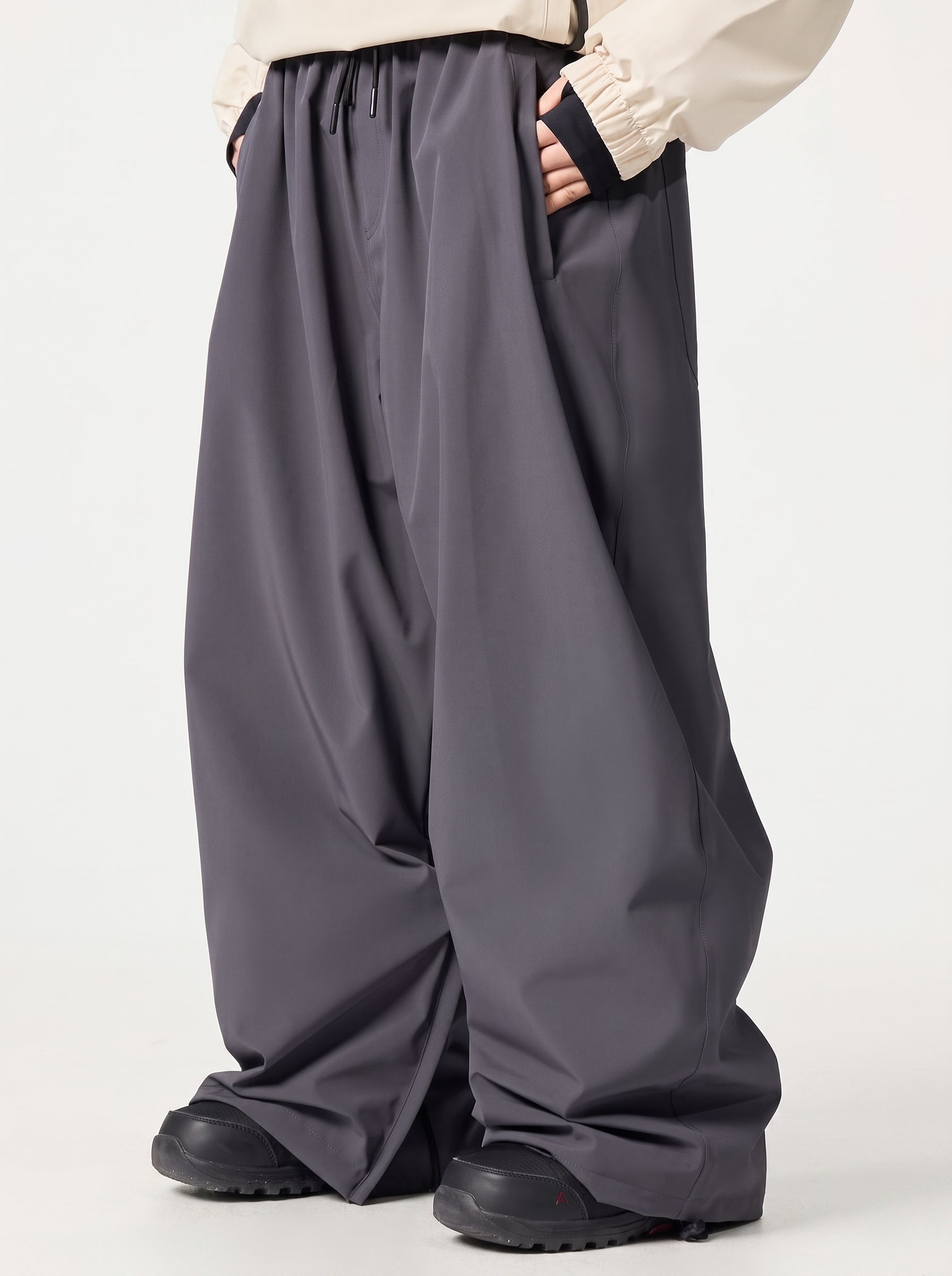 20K Waterproof Insulated Baggy Snowboard Pants – Unisex | Doorek