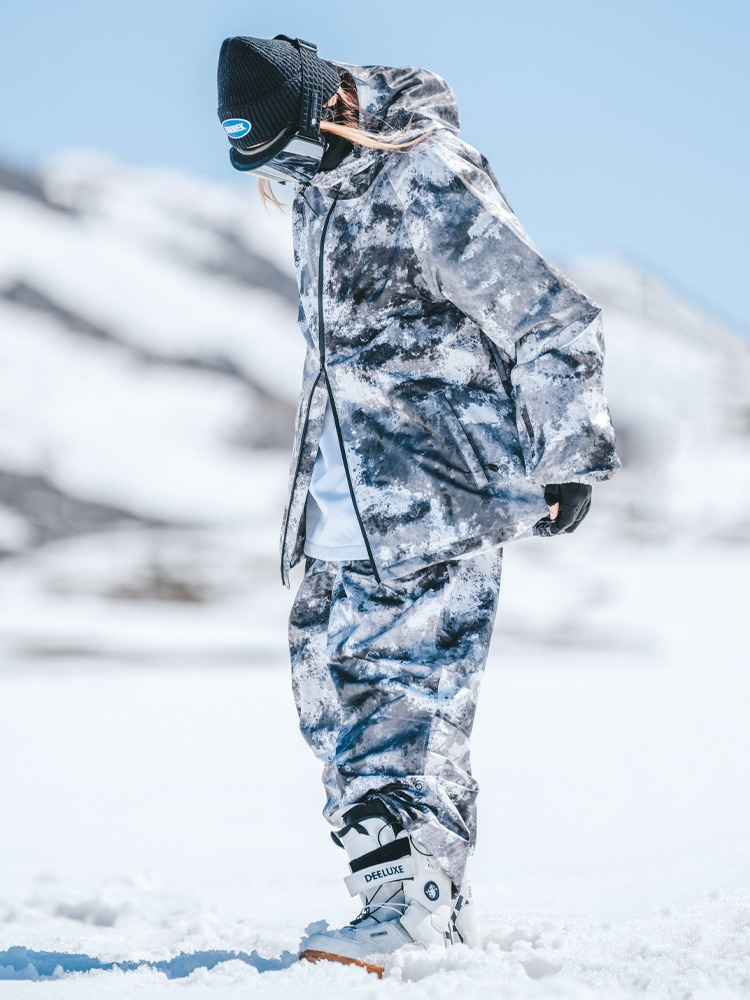Retro Tie-Dye 15K Insulated Snow Suit – Unisex | Doorek