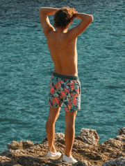 Printed Quick-Dry Stretch Board Shorts – Men's | Chillhang