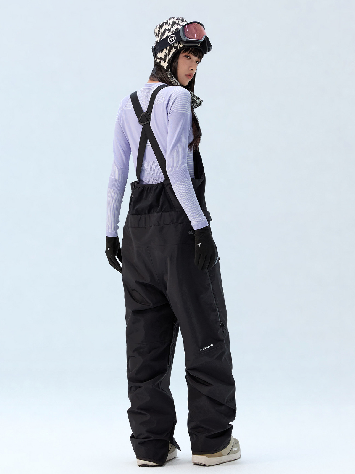 3L RECCO Insulated Ski Bib Pants – Unisex | NANEND
