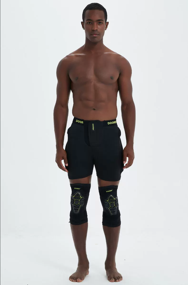 RPT 3-Layer Impact Protection Shorts & Knee Pads Set – Unisex | Doorek