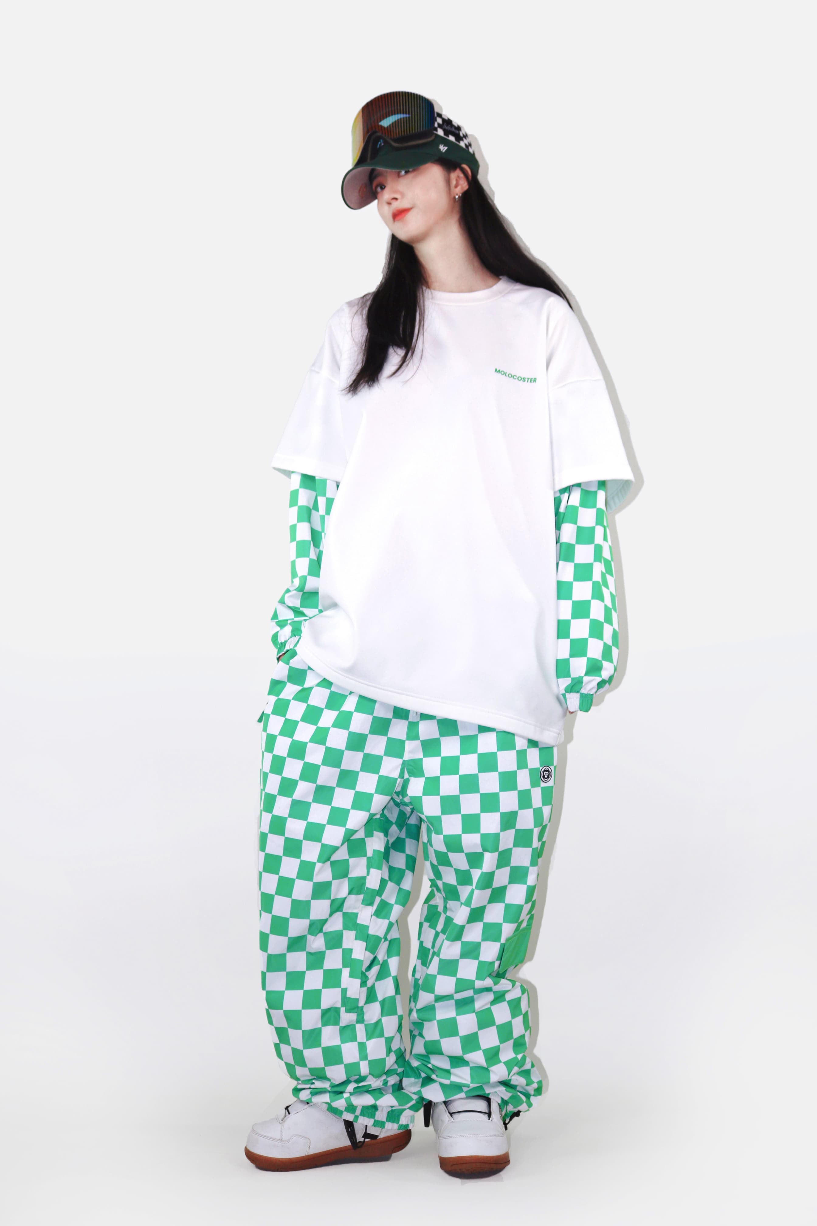 Molocoster Chess Pattern Insulated Snow Suit – Women’s