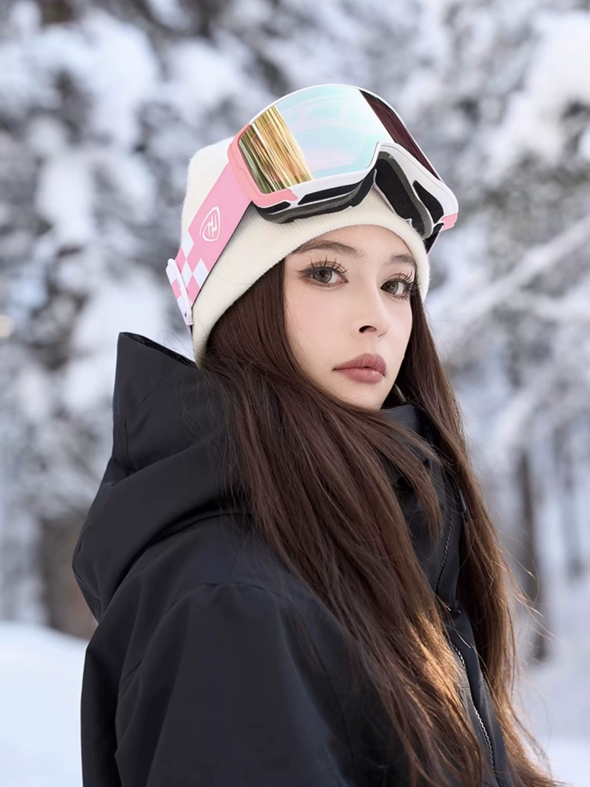 Magnetic Cylindrical Ski Goggles – Unisex | High Experience