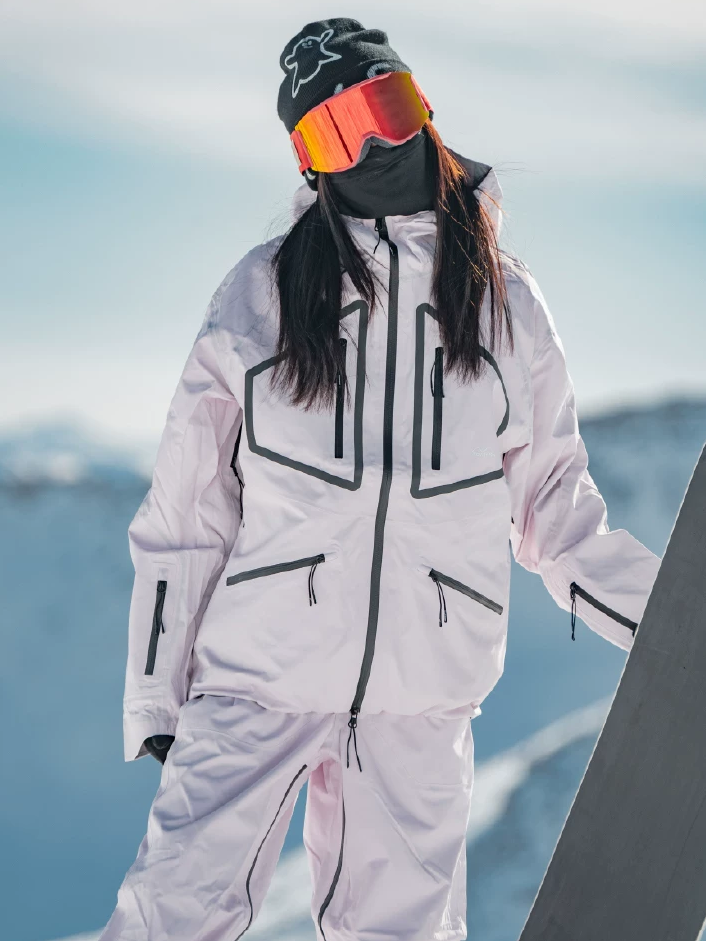 10K 3L Reversible Reflective Ski Jacket – Unisex | NowInSnow