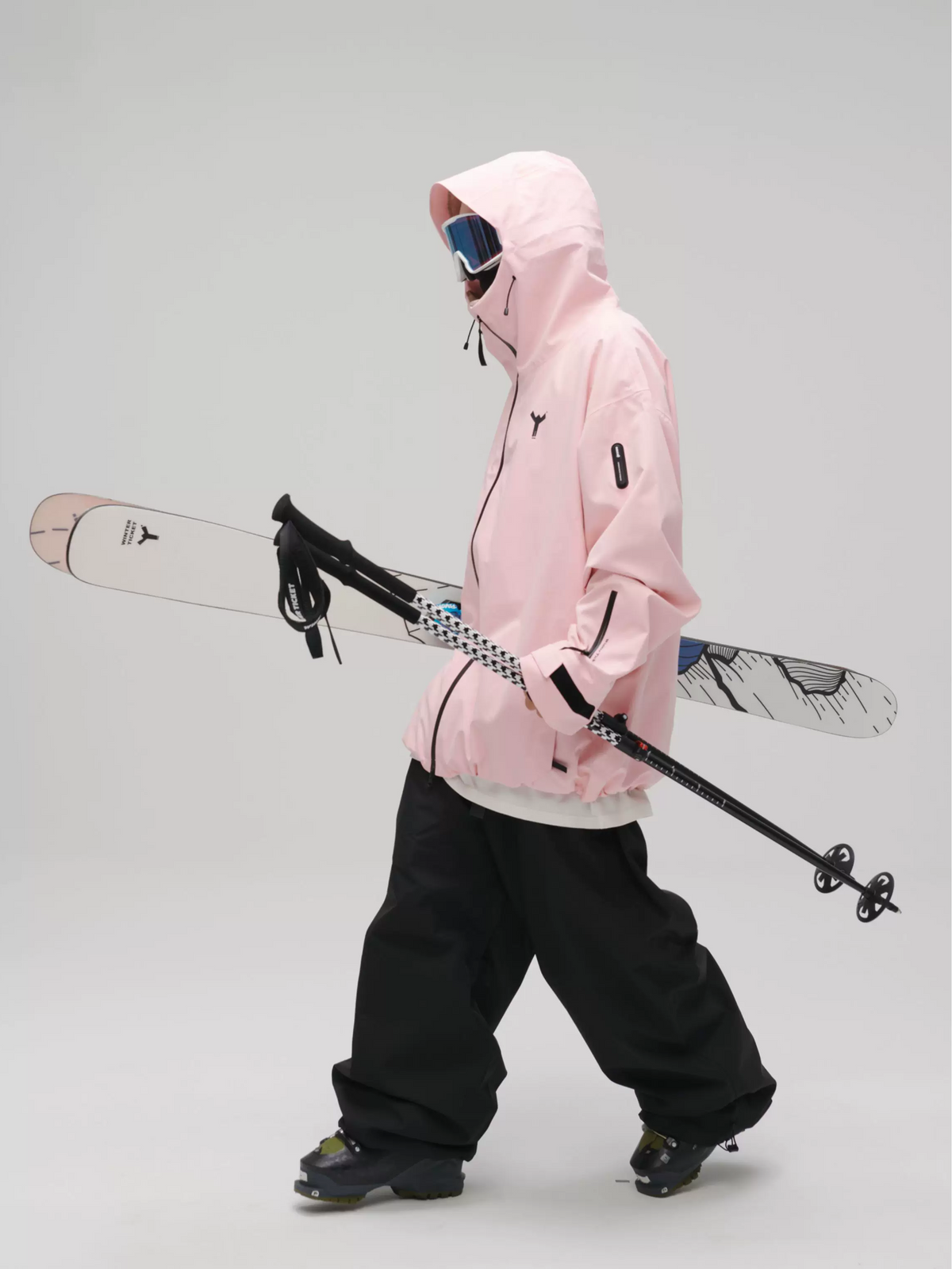 Blue Motion 3L Baggy Freestyle Ski Jacket - Unisex | Winter Ticket