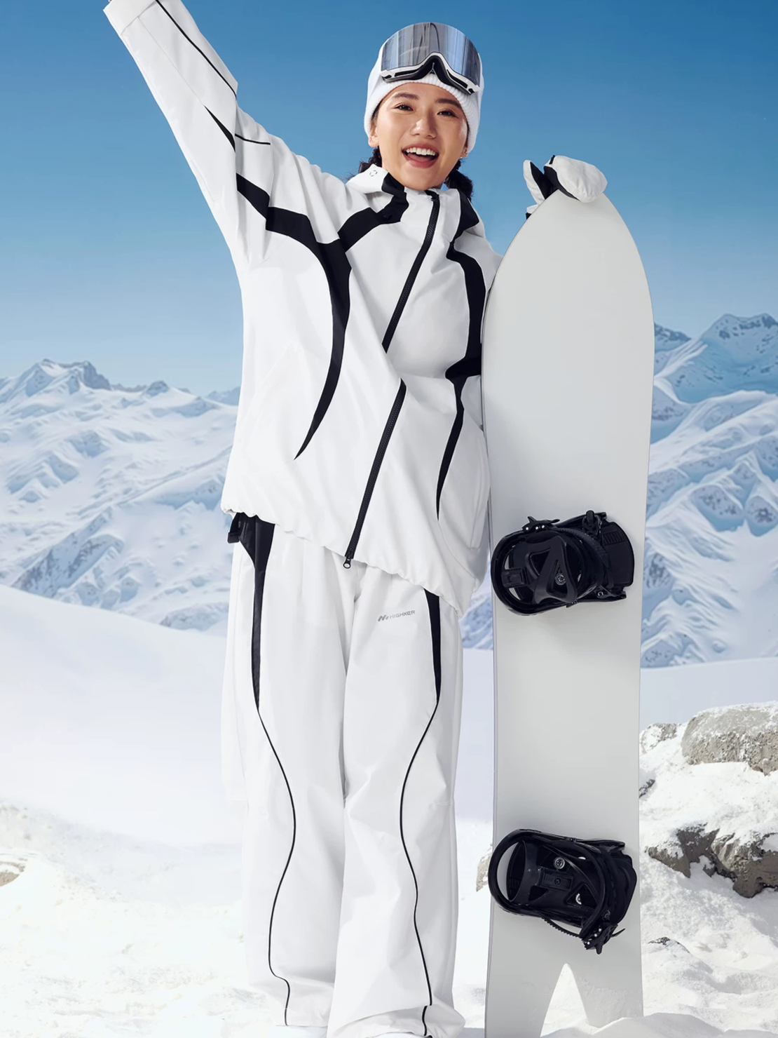 Pulse 3L Insulated Baggy Ski Pants – Unisex | High Experience