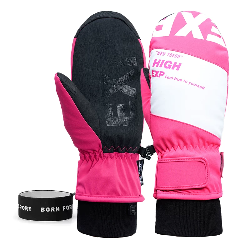 Touchscreen Ski Mittens – Unisex  | High Experience