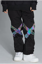 Glacial Glow Reflective Snow Pants - Men's | ARCTIC QUEEN