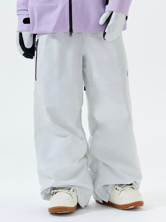 ReflectRide Loose Fit Snow Pants – Unisex | NANDN