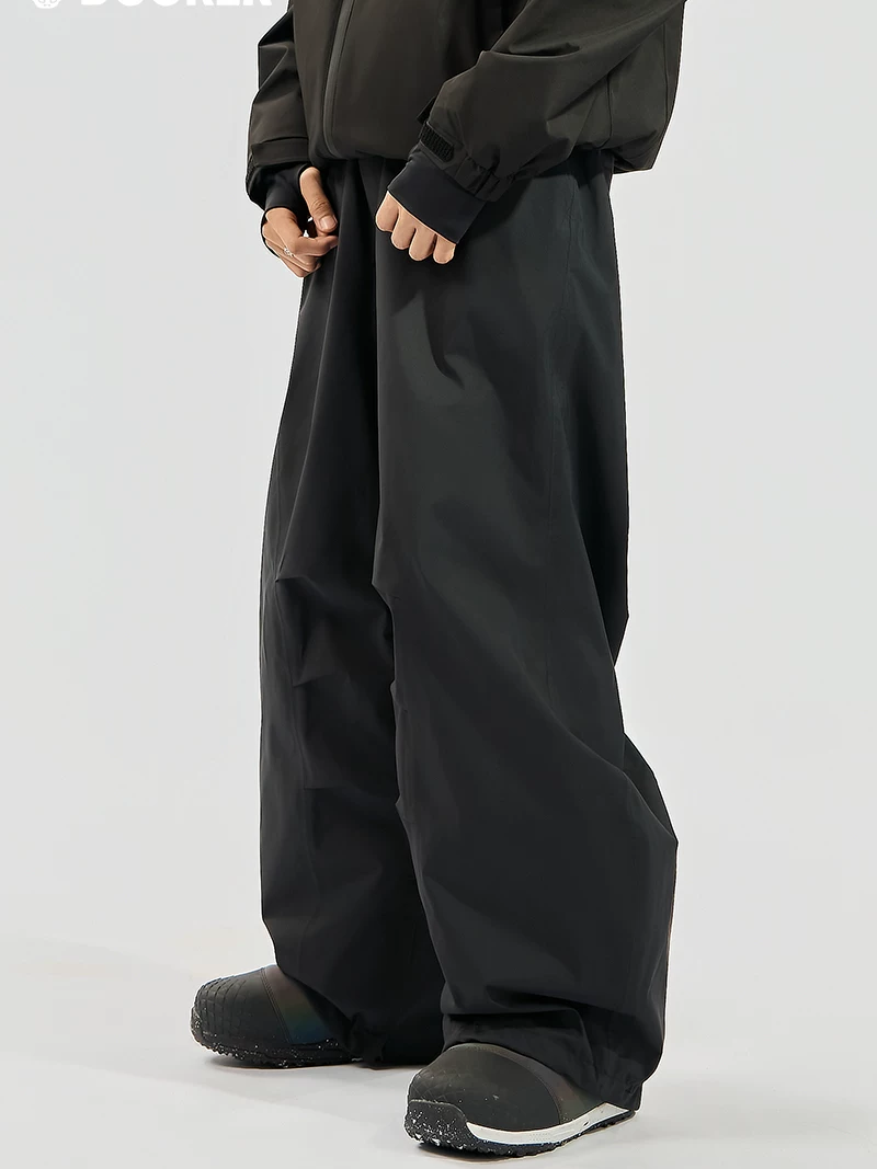 3L Curved Baggy Snowboard & Ski Pants – Unisex | Doorek