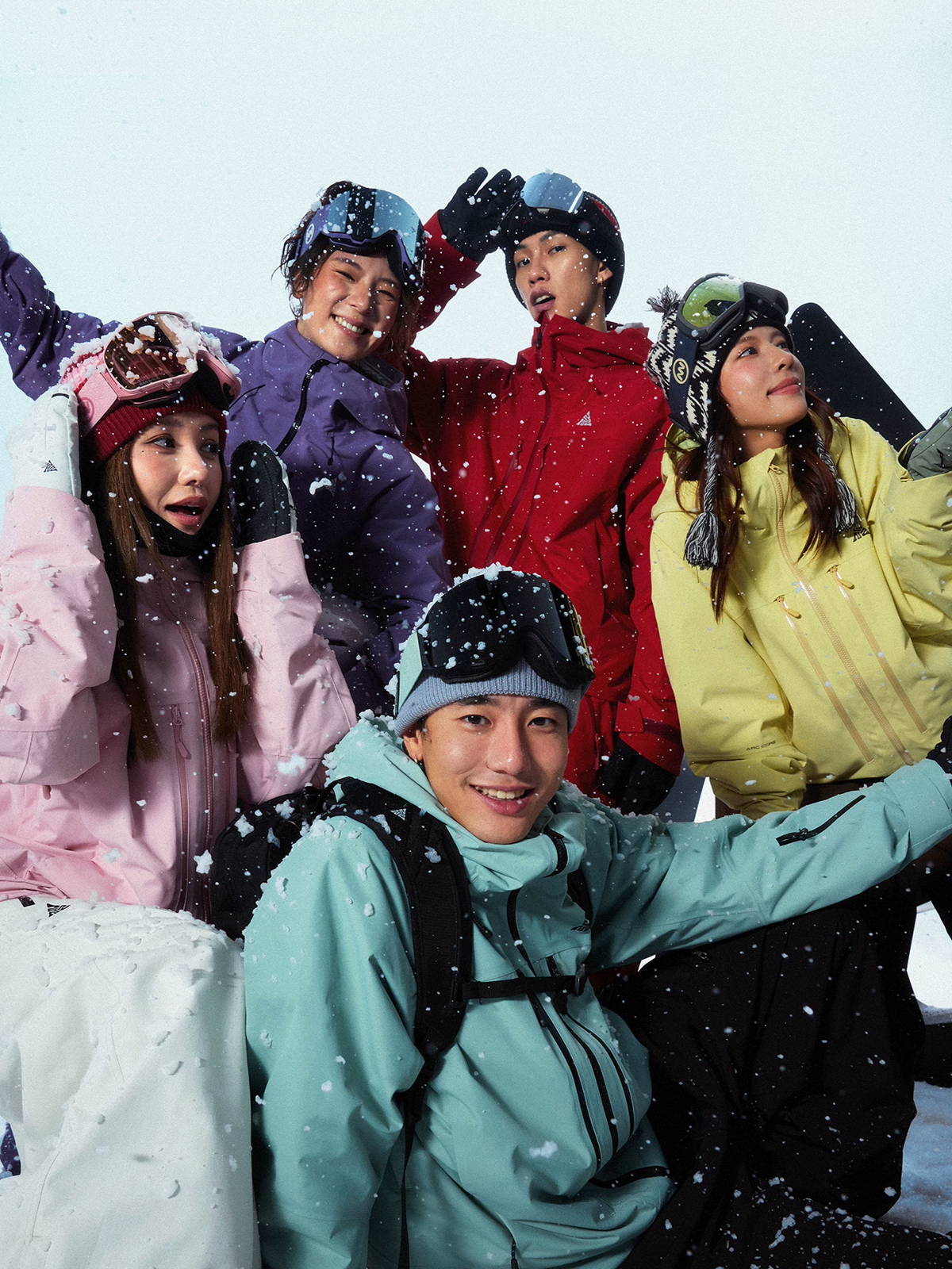 3L RECCO Fleece-Lined Baggy Ski Pants – Unisex | NANEND