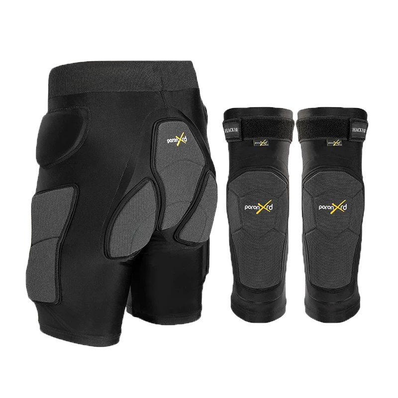 XRD Impact Protection Kevlar Reinforced Hip & Knee Pad Shorts – Unisex | Doorek