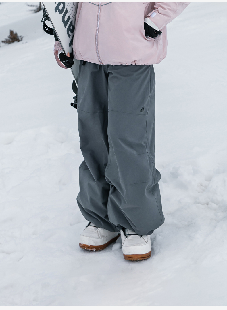 ReflectRide Loose Fit Snow Pants – Unisex | NANDN