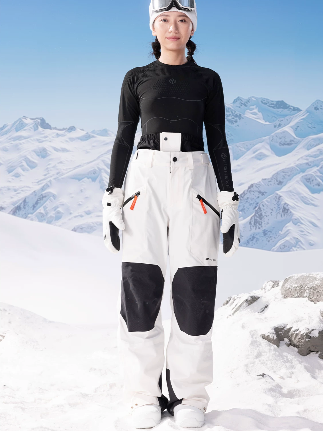3L Technical Freeride Shell Ski Pants – Unisex | High Experience