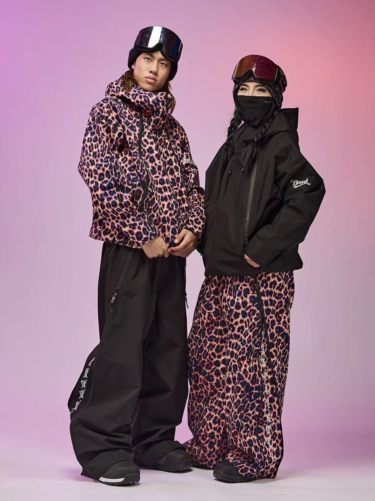 GlideFlow Baggy Shell Ski Jacket – Unisex | Doorek