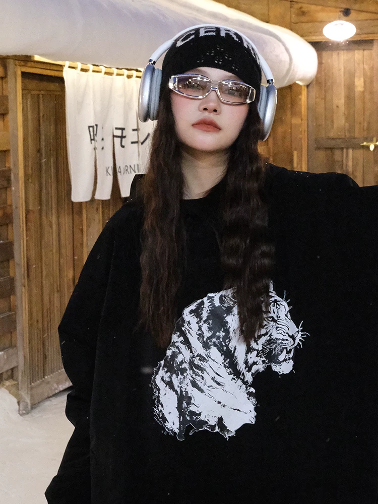 3L Animal Graphic Baggy Snow Anorak – Unisex | Hellystudio