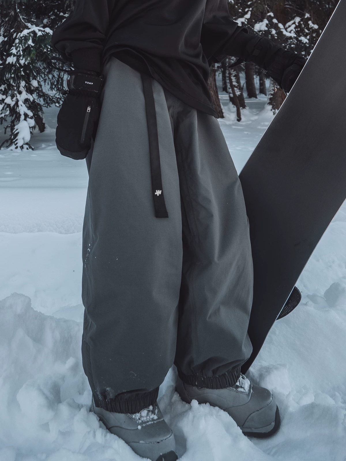 3L Alpine RECCO Fleece-Lined Snow Pants – Unisex | AWKA
