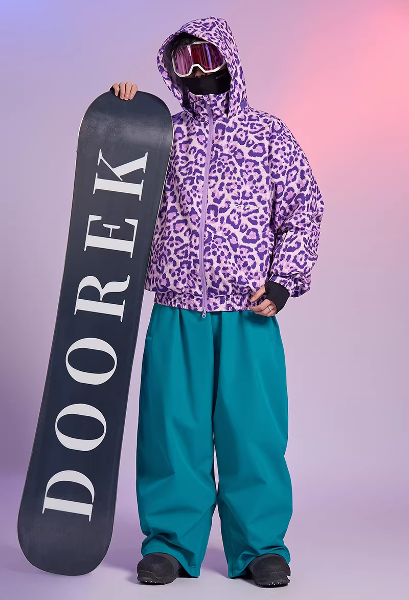 20K Waterproof Insulated Baggy Snowboard Pants – Unisex | Doorek