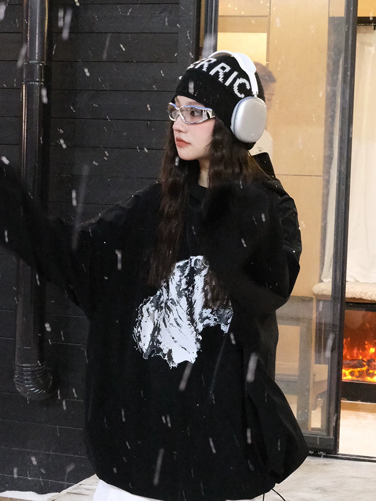 3L Animal Graphic Baggy Snow Anorak – Unisex | Hellystudio