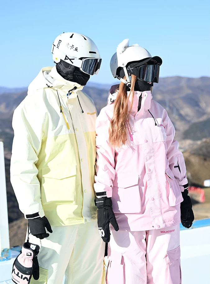 3L Candy Patchwork Insulated Ski Suit – Unisex | Molocoster