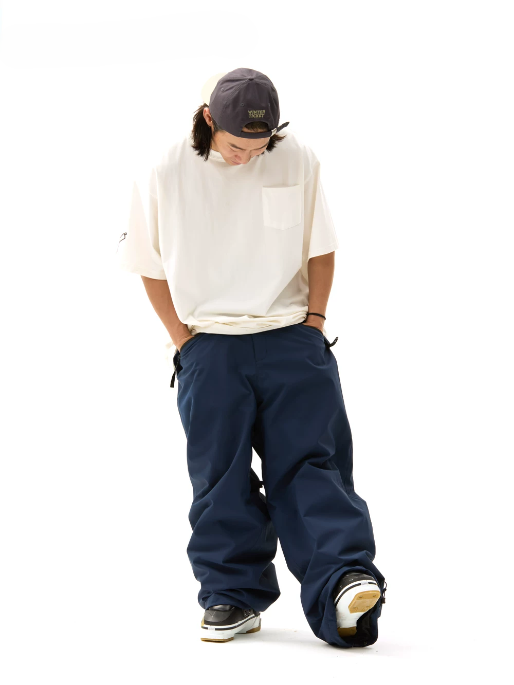 Whiteout Freestyle Baggy Ski Pants - Unisex | Winter Ticket