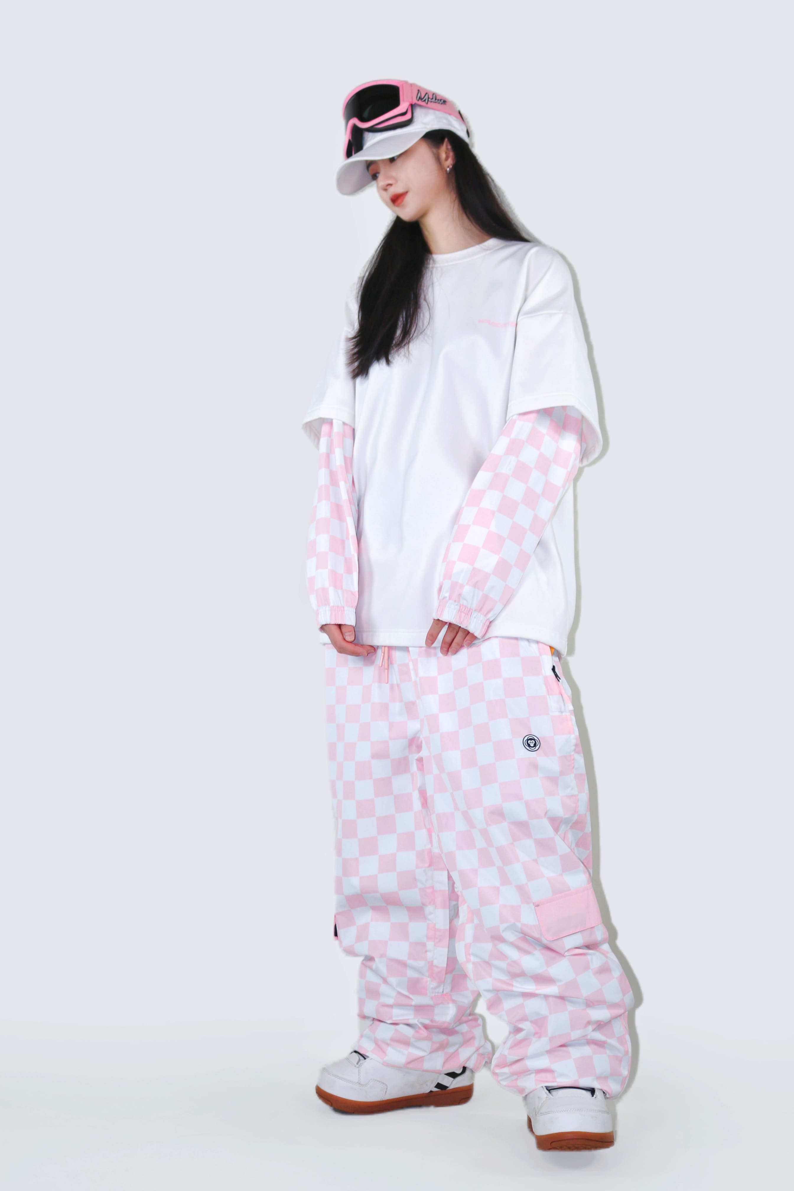 Molocoster Chess Pattern Insulated Snow Suit – Women’s