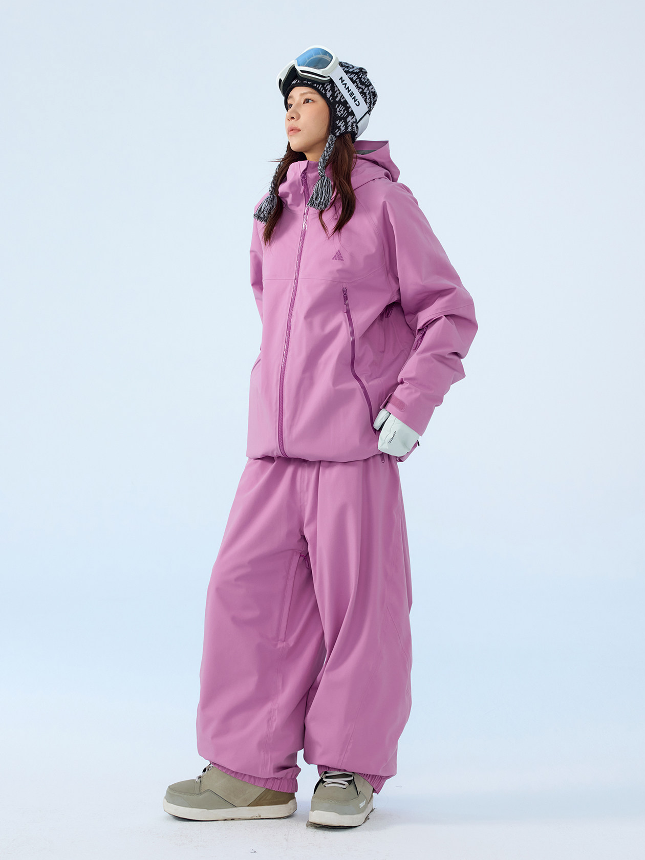 3L Mirage RECCO Insulated Ski Jacket – Unisex | NANEND