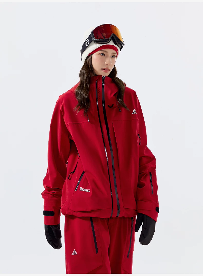 Dermizax® 3L ARC PRO RECCO Ski Jacket – Unisex | NANEND