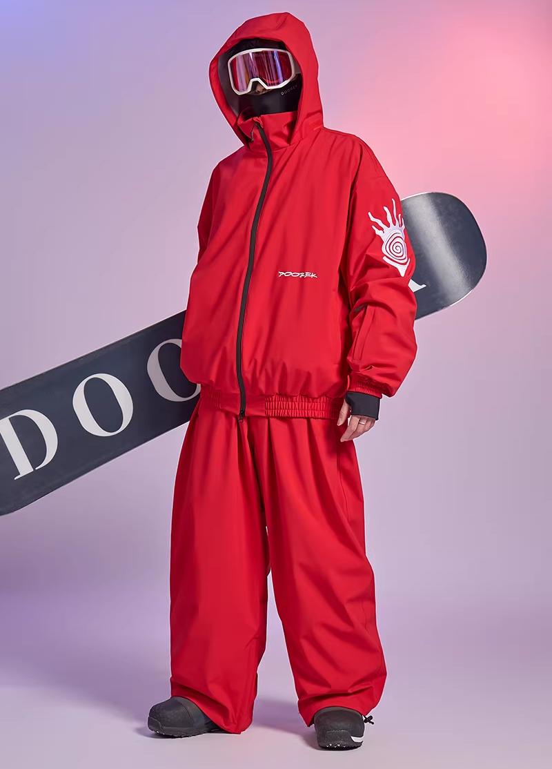 3L 20K Sun Embroidery Snow Jacket – Unisex | Doorek