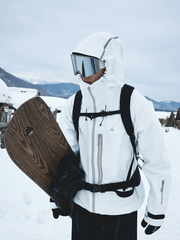 3L RECCO 21K Waterproof Ski Shell Jacket – Unisex | NANEND