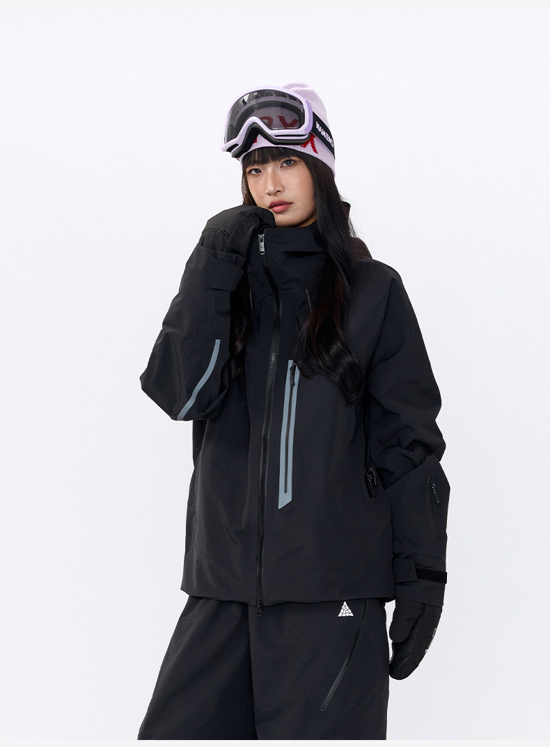 3L RECCO 21K Waterproof Ski Shell Jacket – Unisex | NANEND