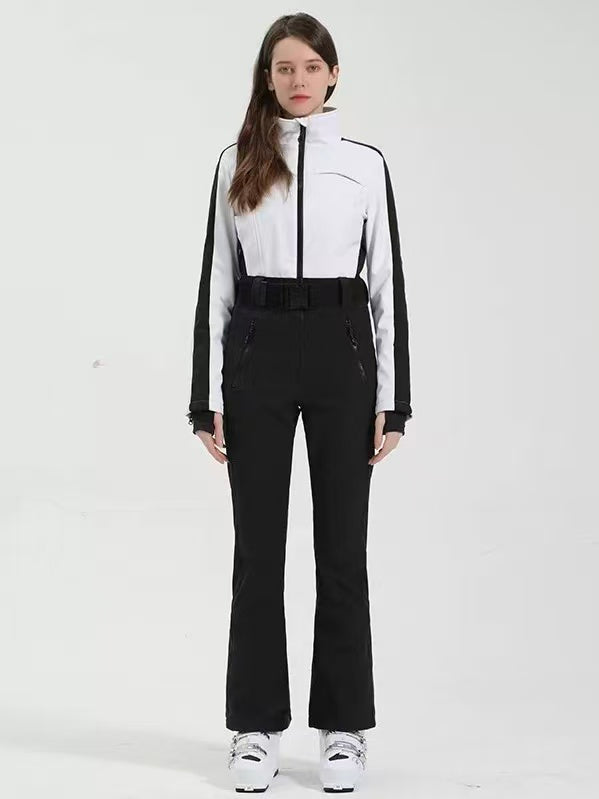 Faux-Fur Slim Ski Jumpsuit – Women's | Gsou Snow