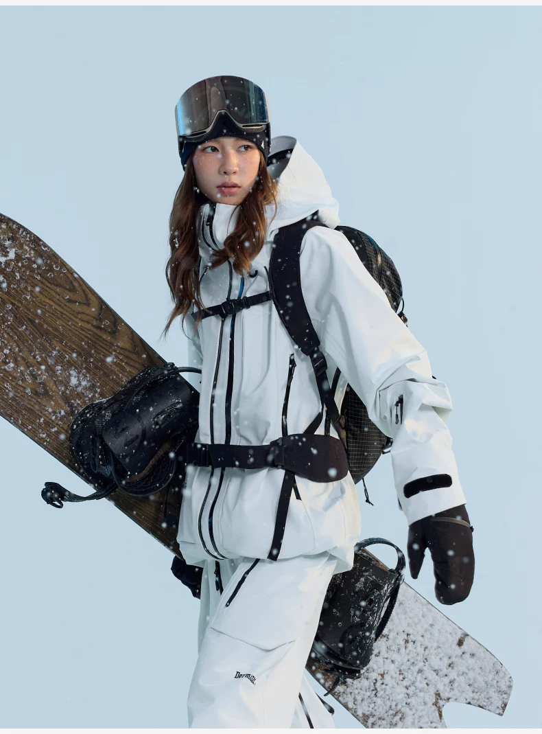 Dermizax® 3L ARC PRO RECCO Ski Jacket – Unisex | NANEND