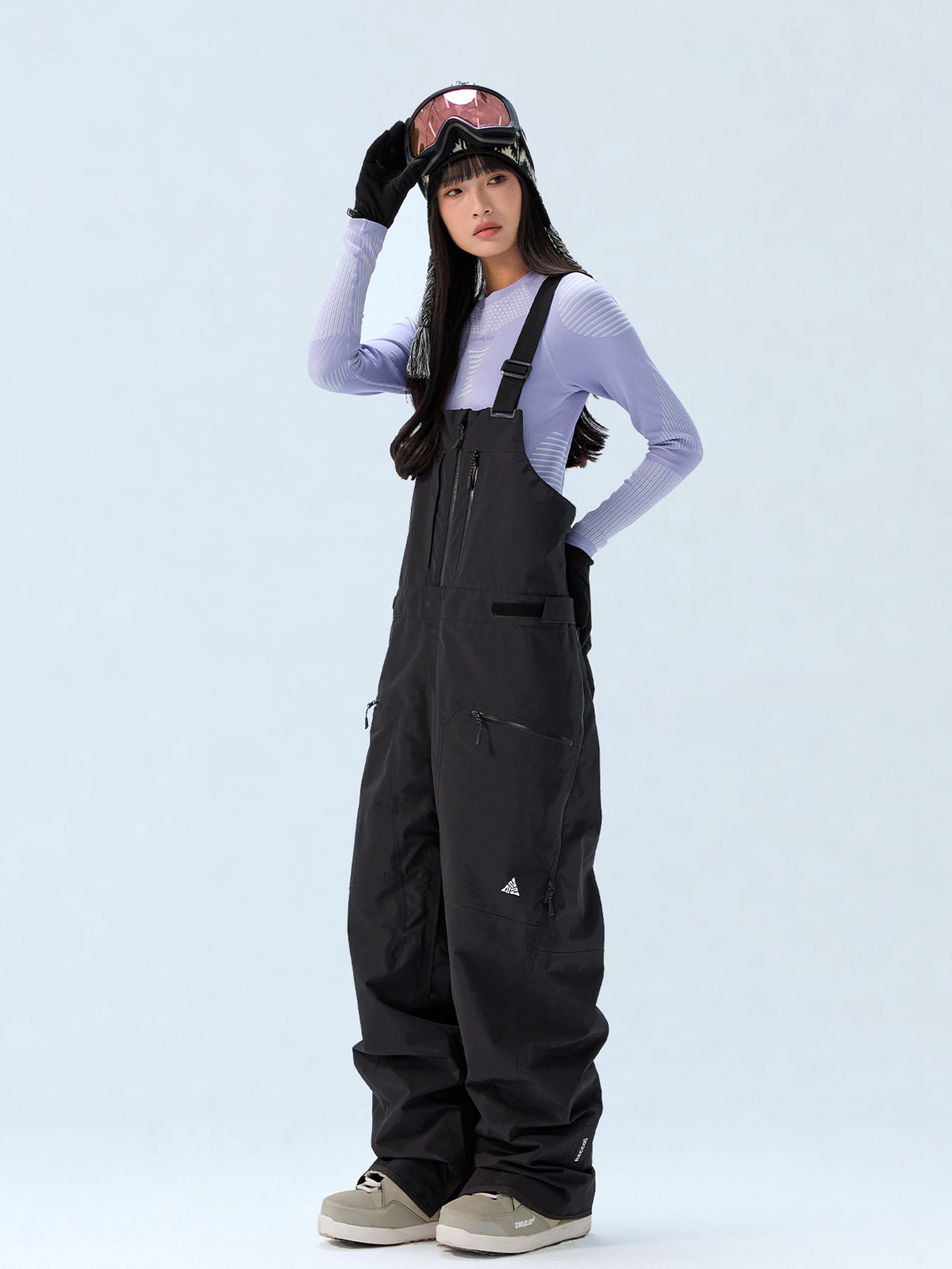 3L RECCO Insulated Ski Bib Pants – Unisex | NANEND