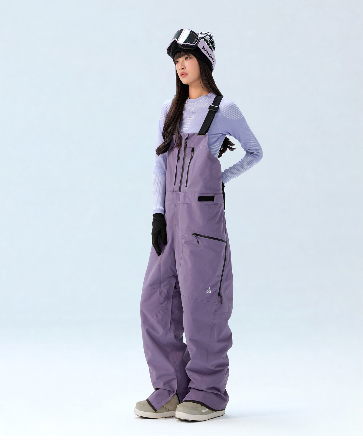 3L RECCO Insulated Ski Bib Pants – Unisex | NANEND
