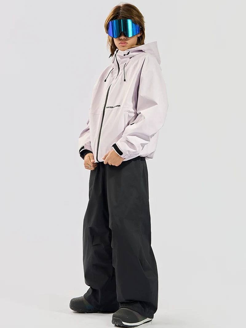 3L Curved Baggy Snowboard & Ski Pants – Unisex | Doorek